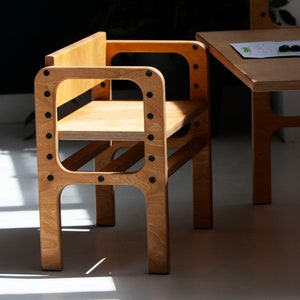 Growing kids chair, Kids Chair, Montessori furniture, Kids table and Chair set, Toddler, Kids table and chairs, Toddler gifts