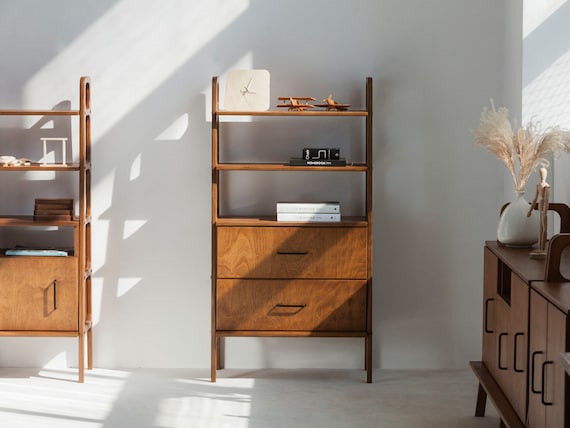 Bookcase sale with drawers