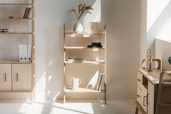 Scandinavian bookshelf 2024