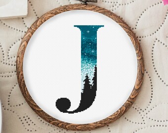 Letter J Pattern Etsy Letter J Pattern Etsy