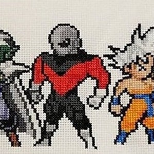 T.O.P. Universe 7 team + Jiren