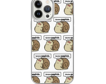 Ughhh Snail iPhone Case