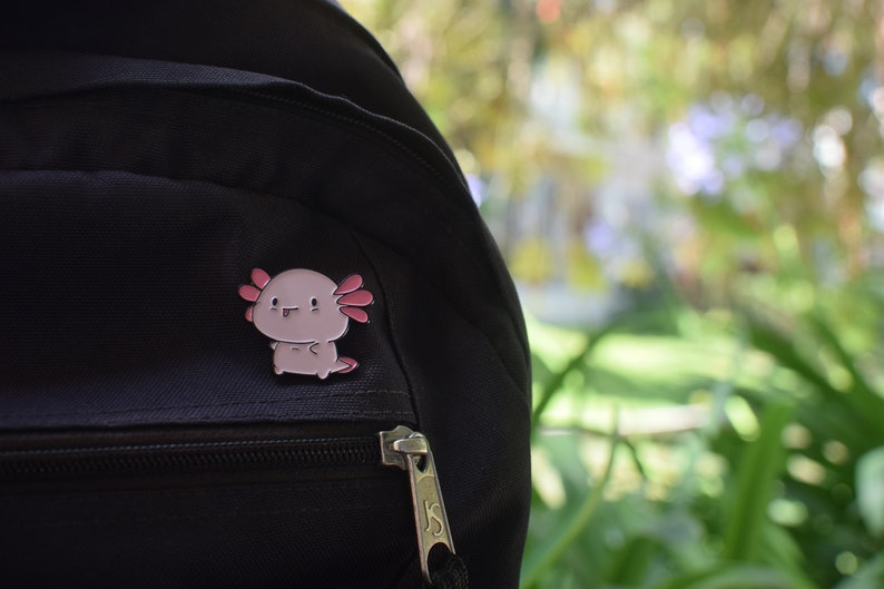 Axolotl Aminal Soft Enamel Pin | Etsy Canada
