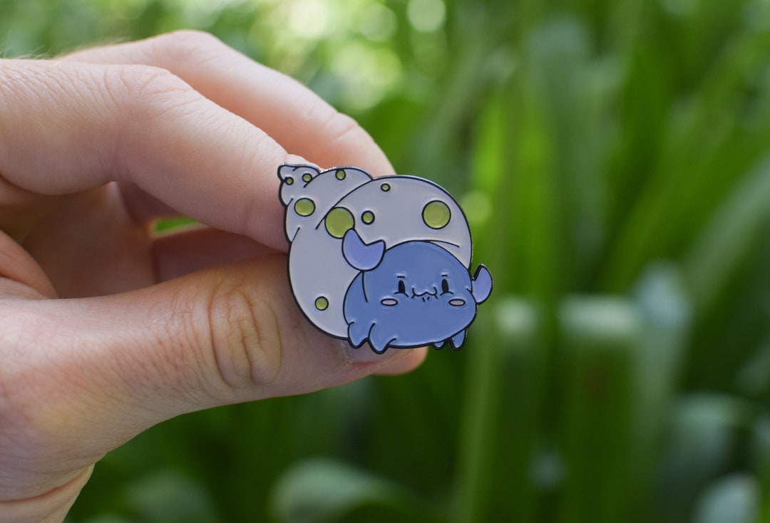 Blue Hermit Crab Aminal Soft Enamel Pin - Etsy