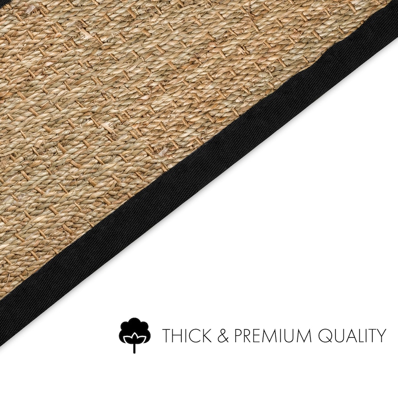 Half Panama Seagrass Carpet Stair Treads Durable 100 Etsy