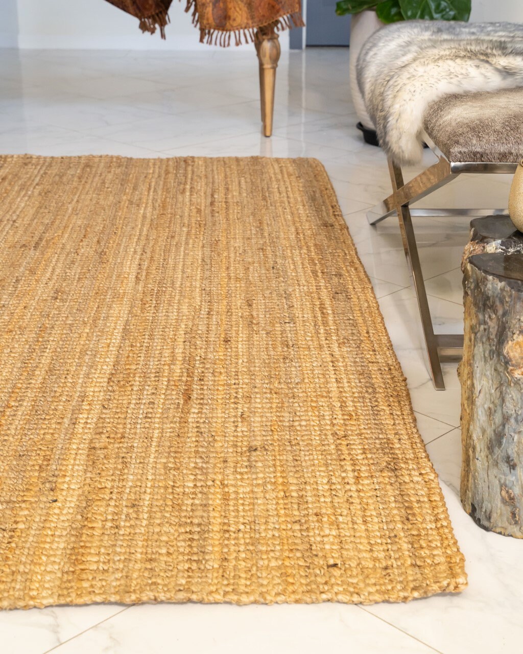 Calvin Handwoven Jute Natural Area Rugs 100 Natural Carpet Etsy