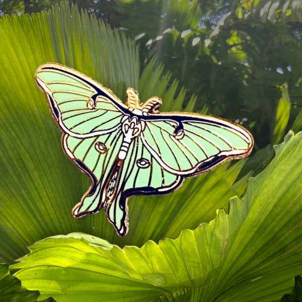 Luna Moth Pin