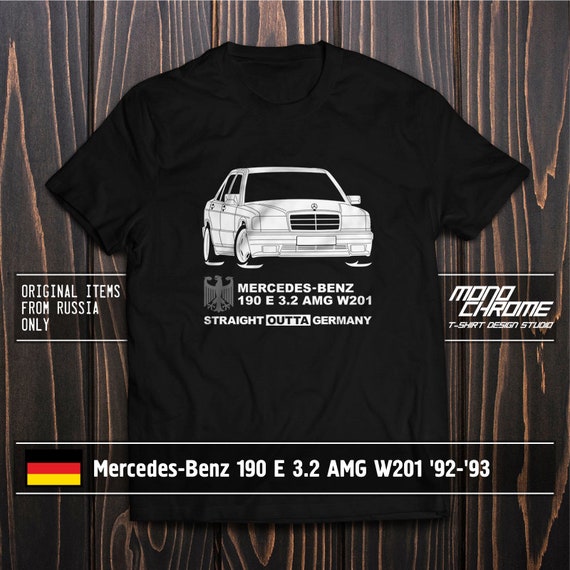 T Shirt Mercedes Benz 190 E 3 2 Amg W1 92 93 Etsy
