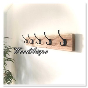 Coat rack in recycled wood by WoodAixpo