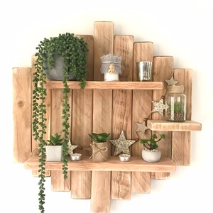 Étagère murale en bois de palette L65 by WoodAixpo image 3