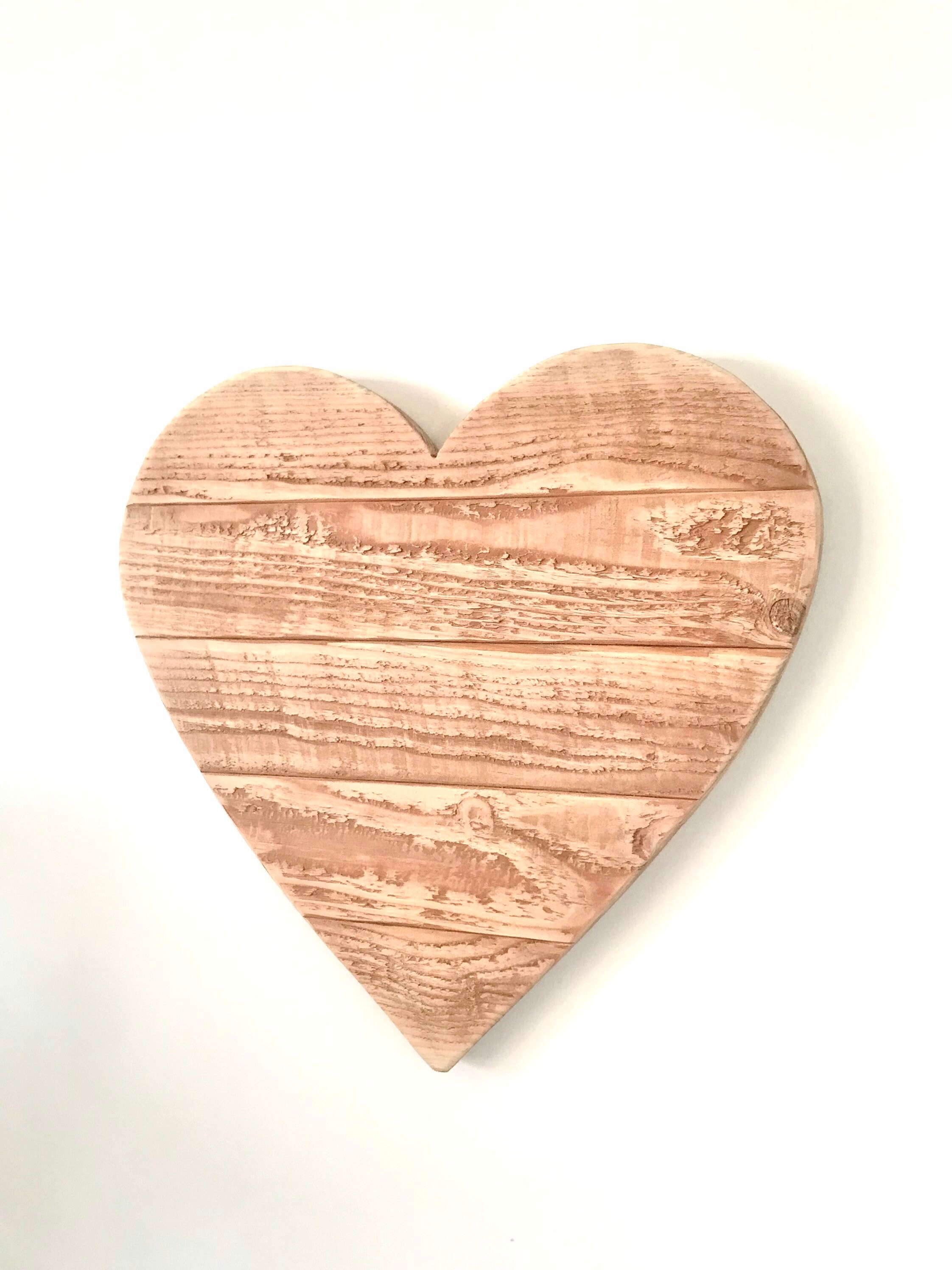 Grand Cœur en Bois Recyclé By Woodaixpo