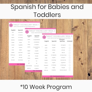 Spanish Learning Strategy for Babies and Toddlers