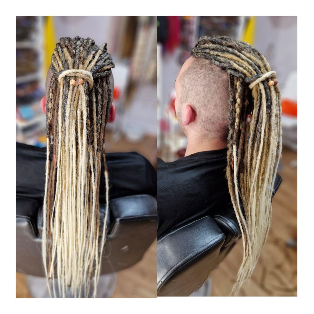 Crochet Dreadlocks. Double Dreadlocks. Have Ombre Black Brown Natural ...
