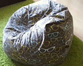 Sitzsack Stuhlbezug+Innentasche,Sitzsack Stuhl,Große Bohnentasche,Bohnentasche-Teen/Kind, Pouf, Geschenk, Sommer