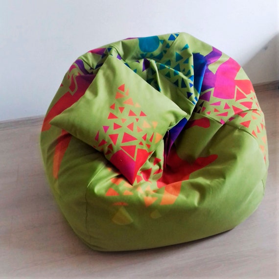 large football bean bag chair