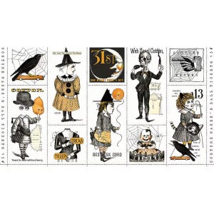 Costume Maker&#39;s Act II Medium Patch Panel by J. Wecker Frisch for Riley Blake, 24&quot; x 43&quot;, PD16002-PANEL