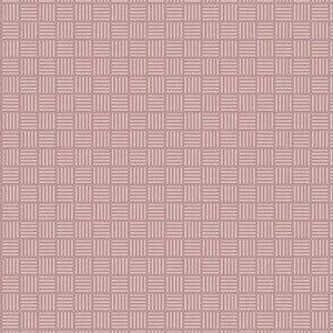May include: A seamless pattern featuring a grid of intersecting lines in a muted rose color. The design creates a woven or basket-weave effect, suitable for various applications.
