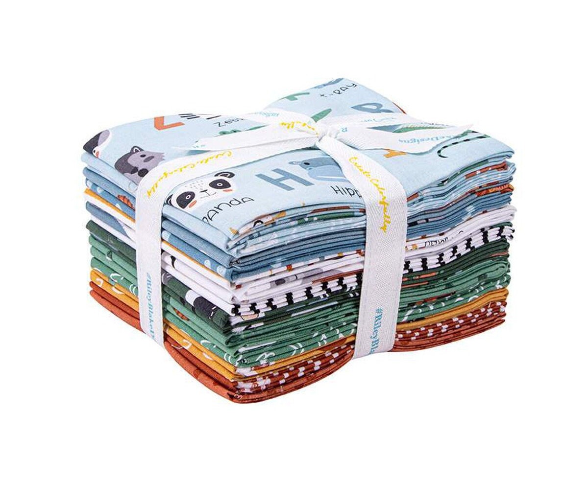 Teal Thoughts Bundle No 8 Color Master by Art Gallery Fabric 10 Fat Quarter  Bundle, 18 X 22 Premium Cotton FREE SHIPPING 