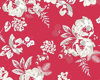 Heirloom Red Main Red by My Mind's Eye for Riley Blake Designs, 1/2 Yard - Cut Continuously, C14340-RED