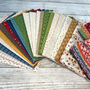 Kit de costura conjunta de Lori Holt: Cómo crear un edredón de espantapájaros con temática otoñal, diseñado por Lori Holt para Riley Blake Designs imagen 3