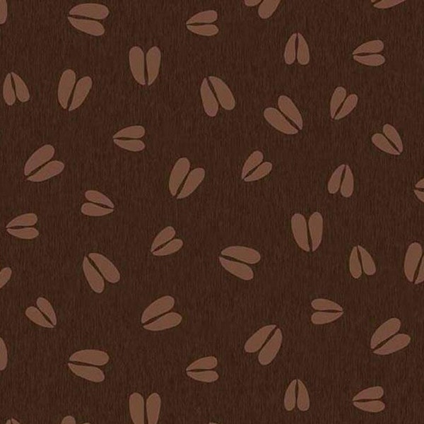 Pinewood Acres Tracks Dark Brown Flannel by Penny Rose Studio for Riley Blake Designs, 1/2 Yard - Cut Continuously, F8221-DARKBROWN