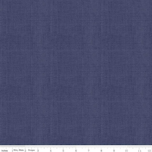 May include: A solid blue fabric with a subtle textured pattern. The fabric is a medium weight and has a soft hand feel.