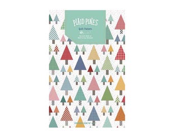 Plaid Pines Quilt Pattern by Lori Holt for Riley Blake Designs, P120-PLAIDPINE