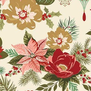 Glisten Main Eggnog by Sandy Gervais for Riley Blake Designs, 1/2 Yard - Cut Continuously, C16220-EGGNOG