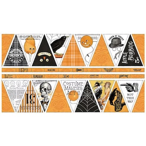 Costume Maker&#39;s Act II Party Bunting Panel by J. Wecker Frisch for Riley Blake, 24&quot; x 43&quot;, PD16003-PANEL