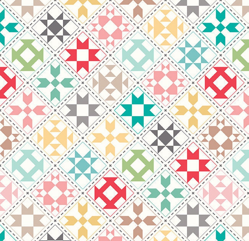 My Happy Place Home Decor Fabric Lori Holt for Riley Blake Etsy