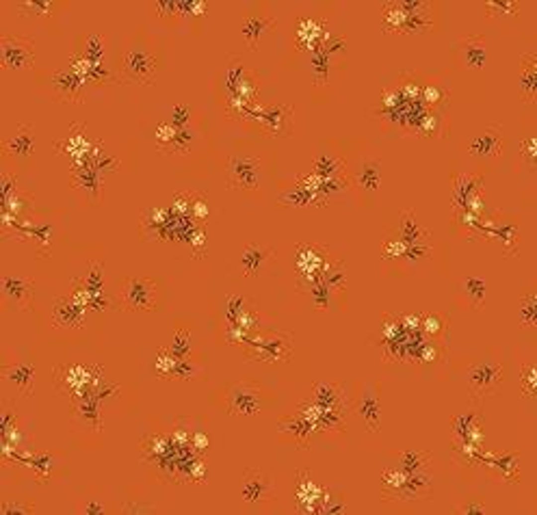 Bountiful Flower Toss Autumn by Sandy Gervais for Riley Blake Designs ...