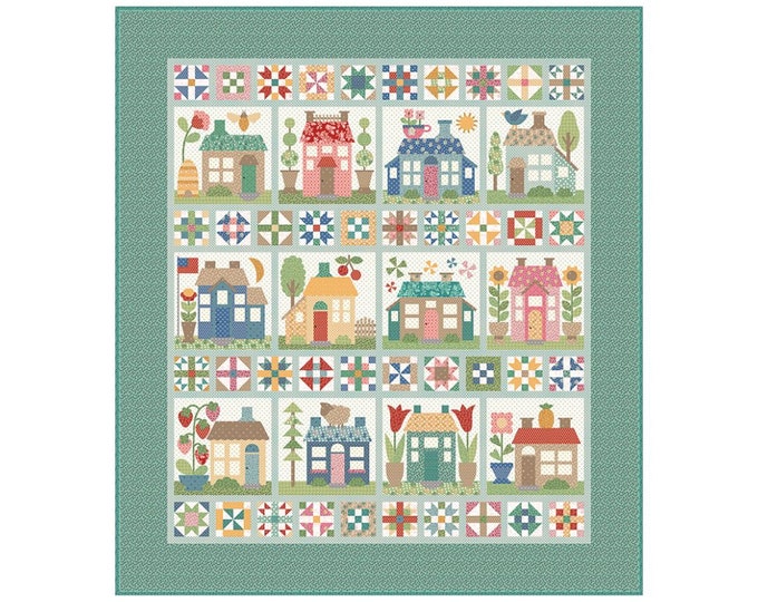 Home Town Quilt Kit by Lori Holt for Riley Blake Designs - Etsy