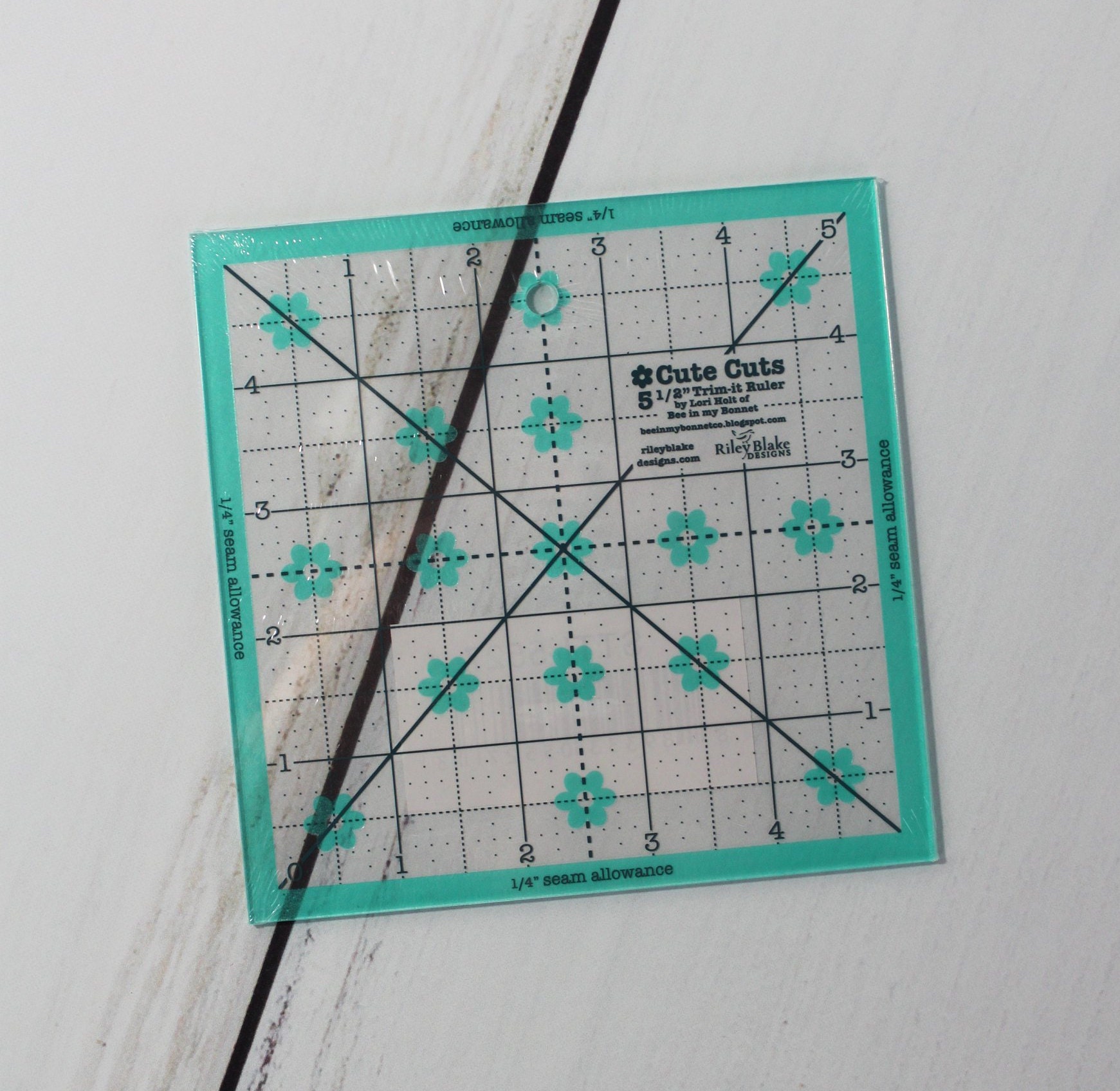 Mini Squares Set - Iridescent quilting rulers