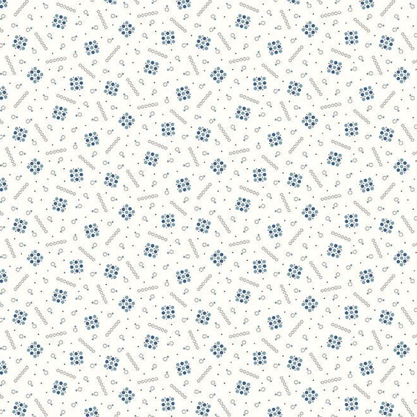 Prairie Creek Denim by Lori Holt for Riley Blake Designs, 1/2 Yard - Cut Continuously, C12318-DENIM