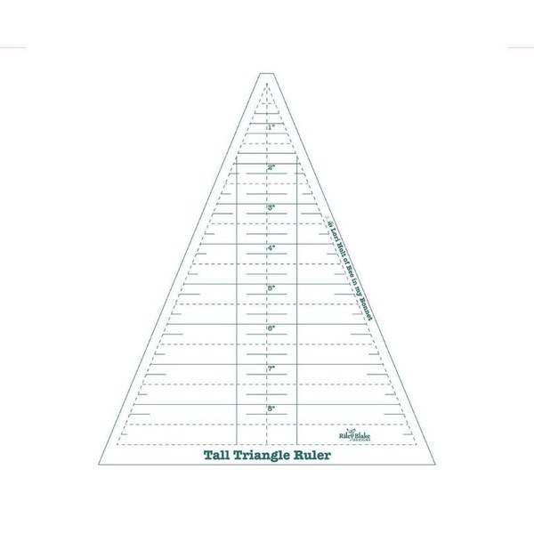 Long Triangle Ruler Triangle Ruler - Etsy