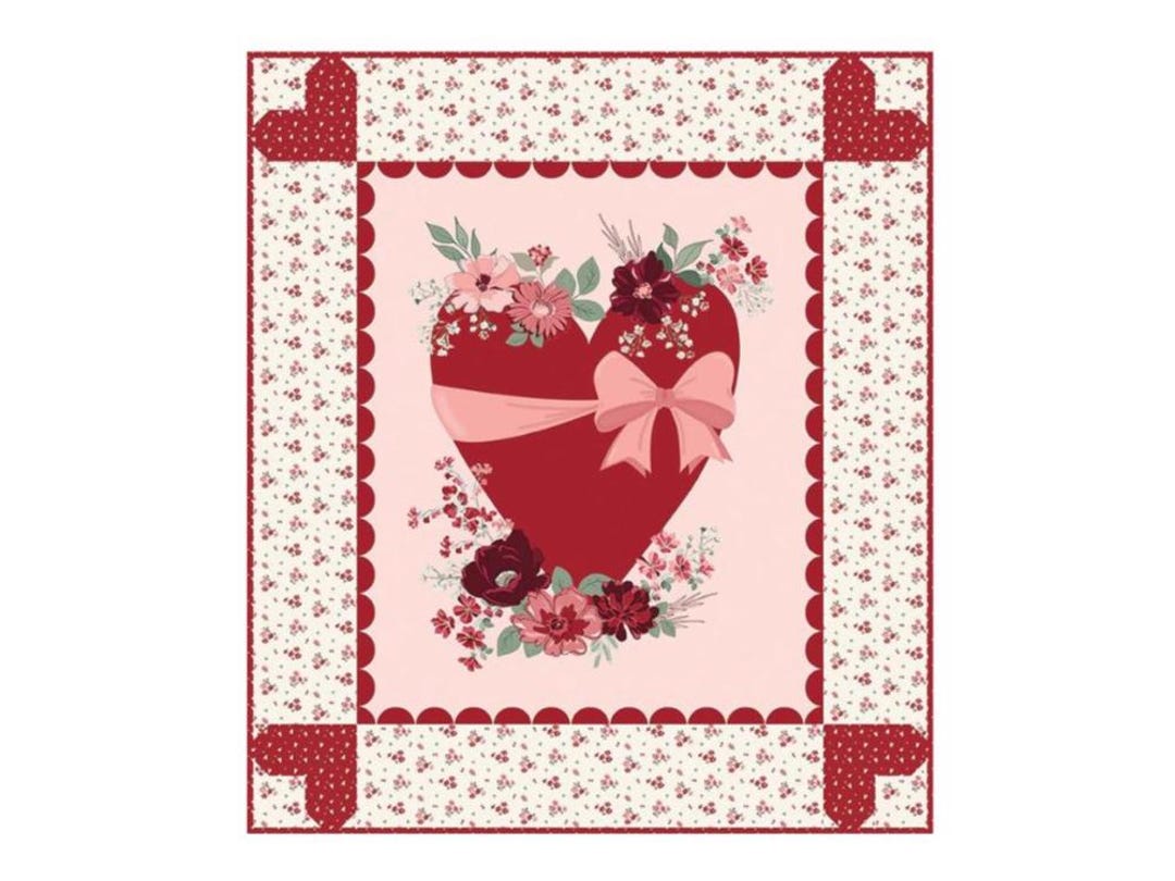 Love You Always Panel Quilt Kit by Sandy Gervais for Riley Blake ...