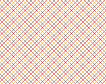 Bee Plaids Homespun Daisy by Lori Holt for Riley Blake, 1/2 Yard - Cut Continuously, C12033-DAISY