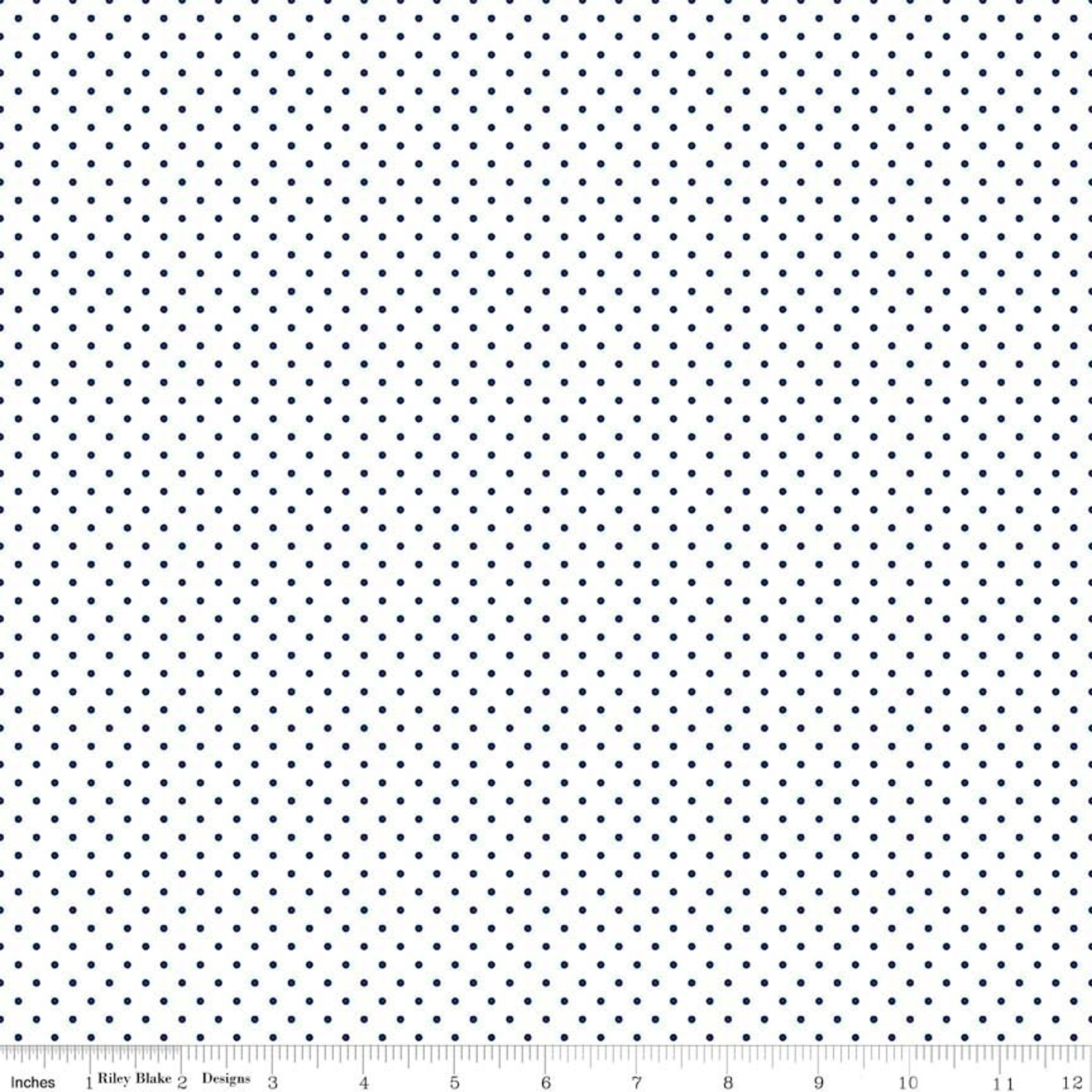 Navy Swiss Dot on White Fabric Swiss Dot Fabric Riley Blake | Etsy