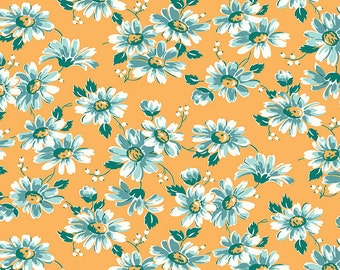 Flea Market Floral Daisy, Lori Holt for Riley Blake, 1/2 Yard - Cut Continuously, C10213-DAISY