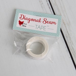 Diagonal Seam Tape by Cluck Cluck Sew