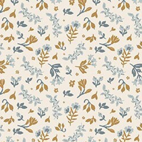 The Old Garden Edith Cream by Danelys Sidron for Riley Blake, 1/2 Yard - Cut Continuously, C14236-CREAM