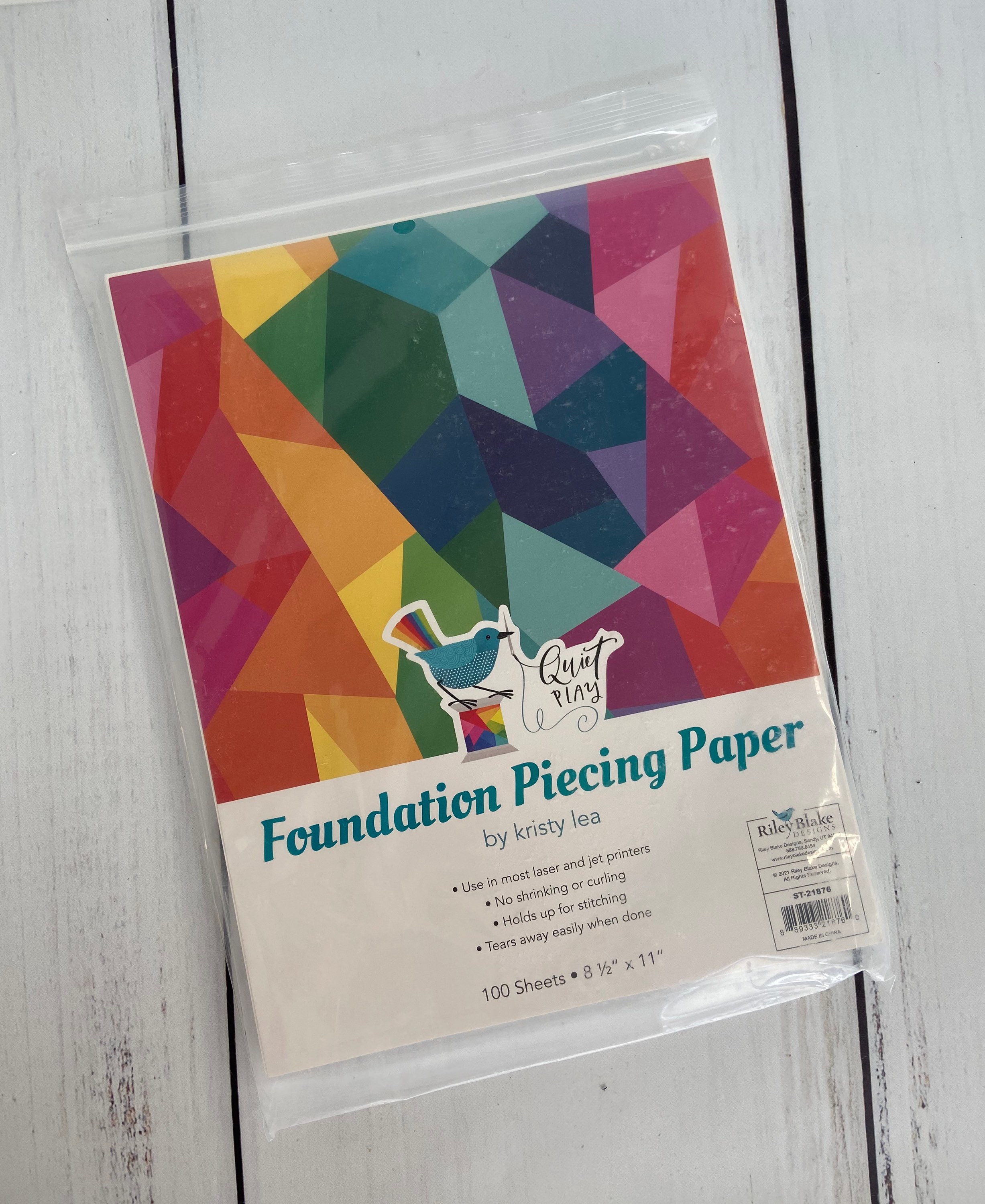 How to Foundation Paper Piece - Quiet Play