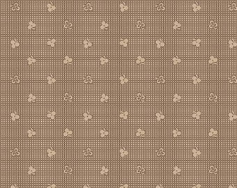 Home Town Newman Brown Sugar by Lori Holt for Riley Blake, 1/2 Yard - Cut Continuously, C13583-BROWNSUGAR