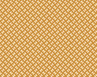 Flea Market Flossy Butterscotch, Lori Holt for Riley Blake, 1/2 Yard - Cut Continuously, C10227-BUTTERSCOTCH
