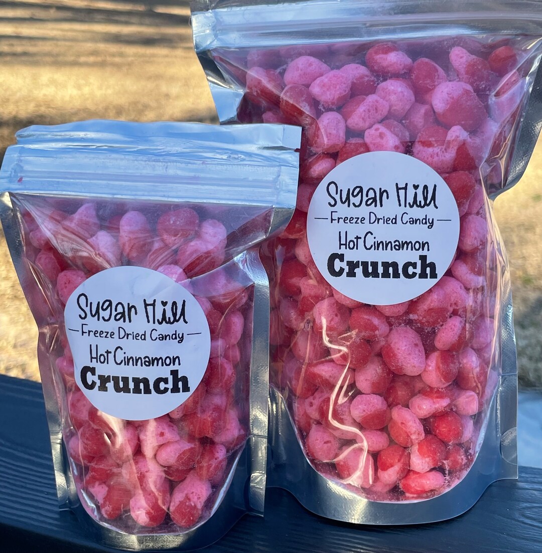 Freeze Dried Cinnamon Crunch, Freeze Dried Candy, Red Hot Cinnamon Candy Freeze Dried Etsy