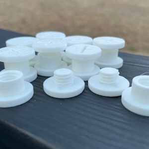 Bogg Bag Charm Screw Bits: 3D Printed PLA Accessory