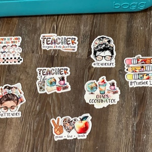 Teacher-themed Bogg Bag Charm - Fun Accessories for Your Bogg Bag