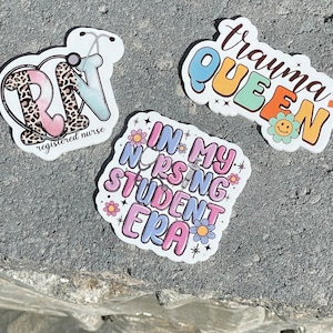 Nurse Bogg Bag Charms: RN Waterproof Acrylic Accessories