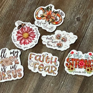 Inspirational Bogg Bag Charms: Christian Acrylic Bag Bit