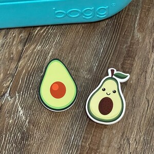 Avocado Bogg Bag Charm: Waterproof Acrylic Bogg Bit